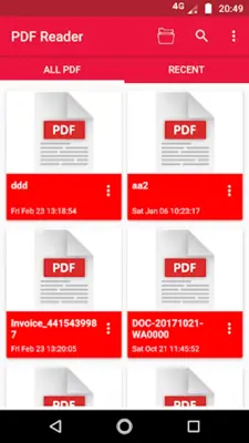 PDF Reader - All File Viewer android App screenshot 0